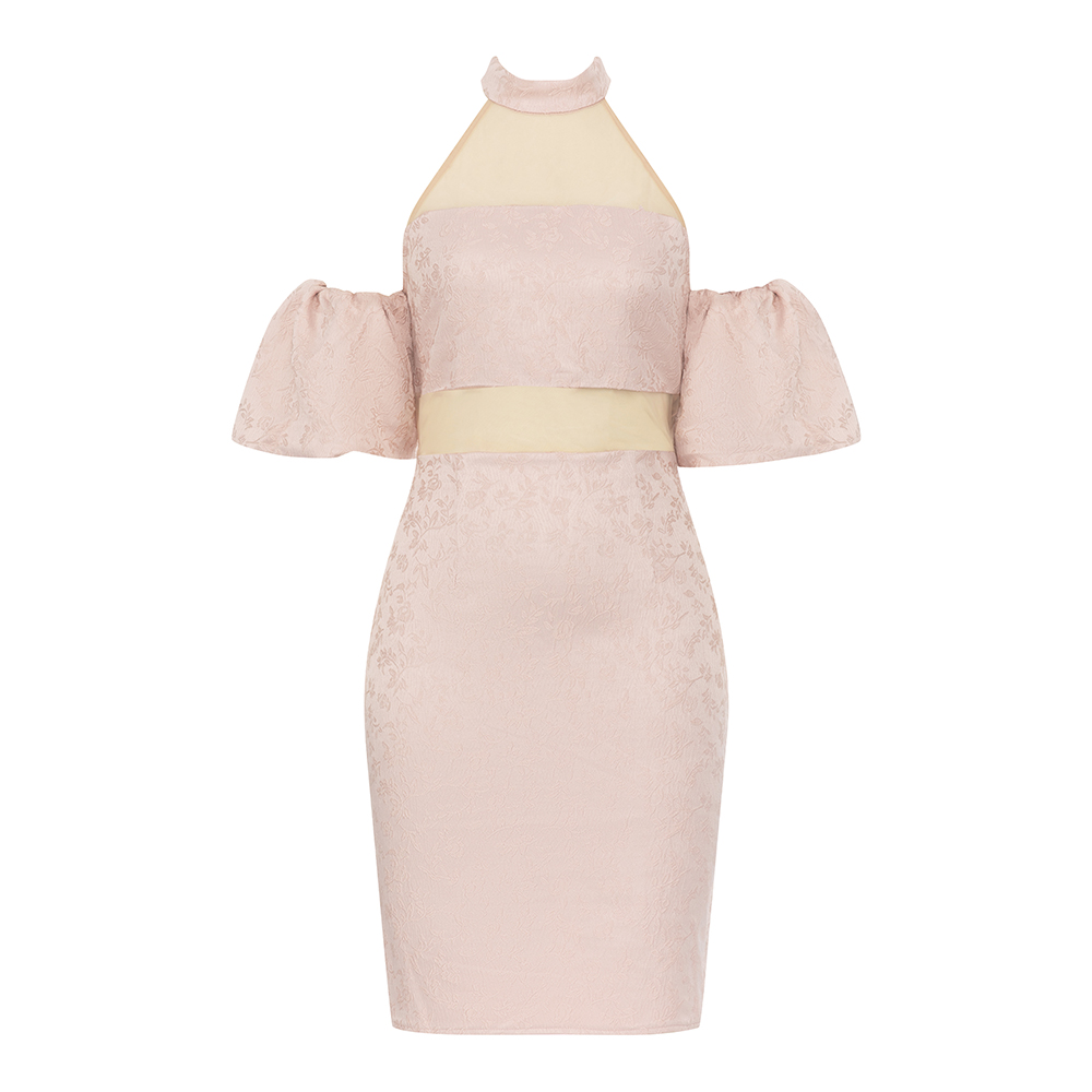 裸粉色 M/nude pink-M